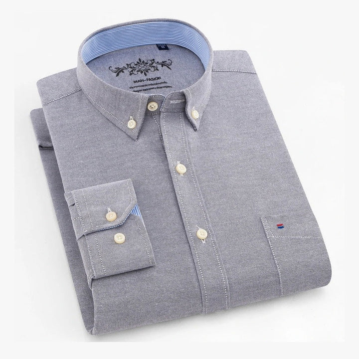 Liam | Mint Green Button-Down Shirt