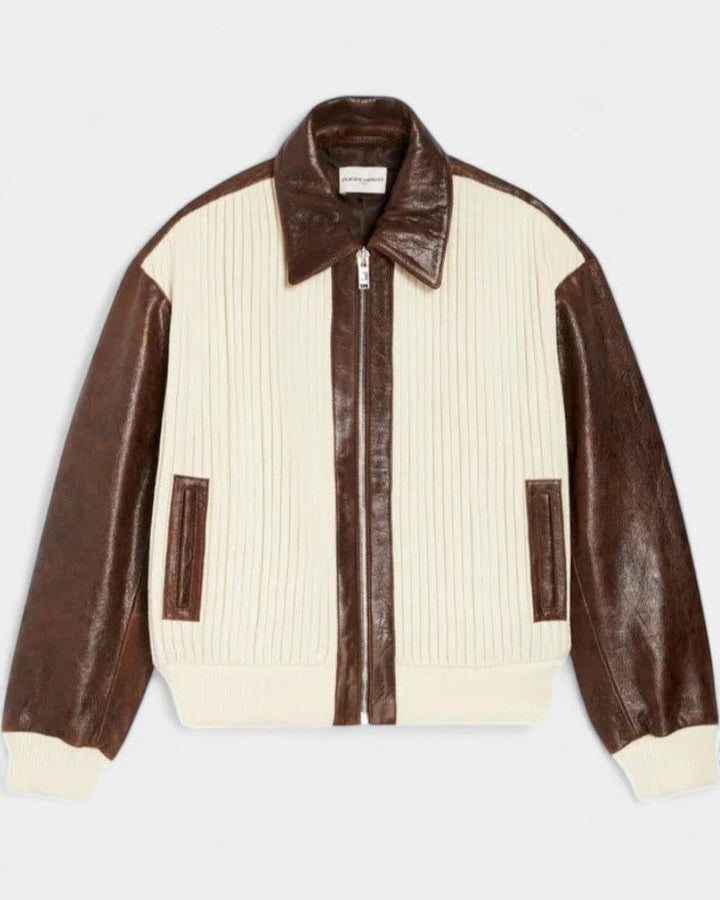 Marlene | Colour-Block Varsity Jacket
