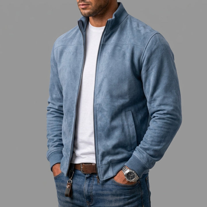 Corrado | Suede Bomber