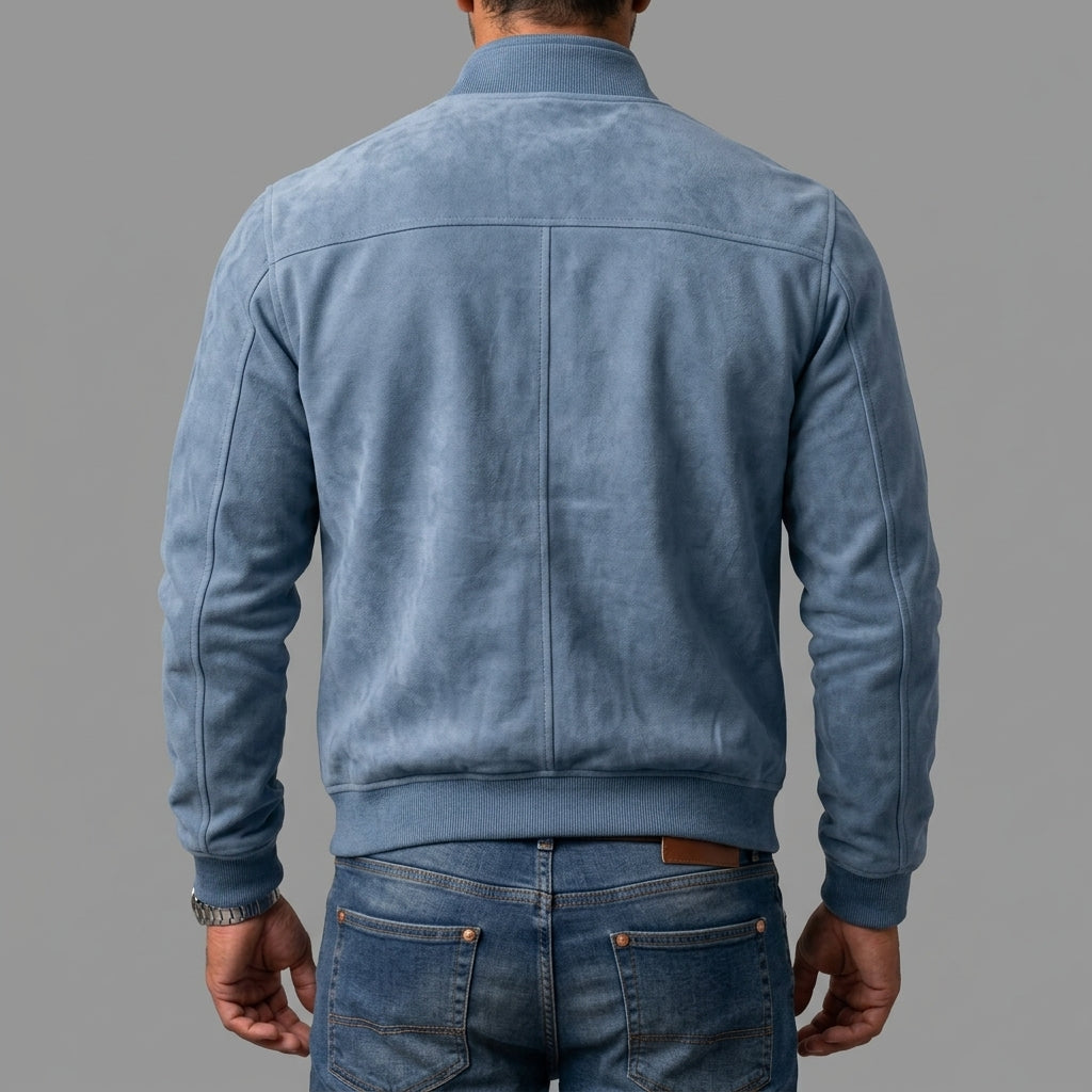 Corrado | Suede Bomber