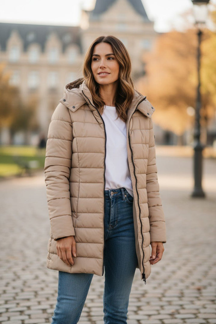 Martina | Hooded Quilted Coat