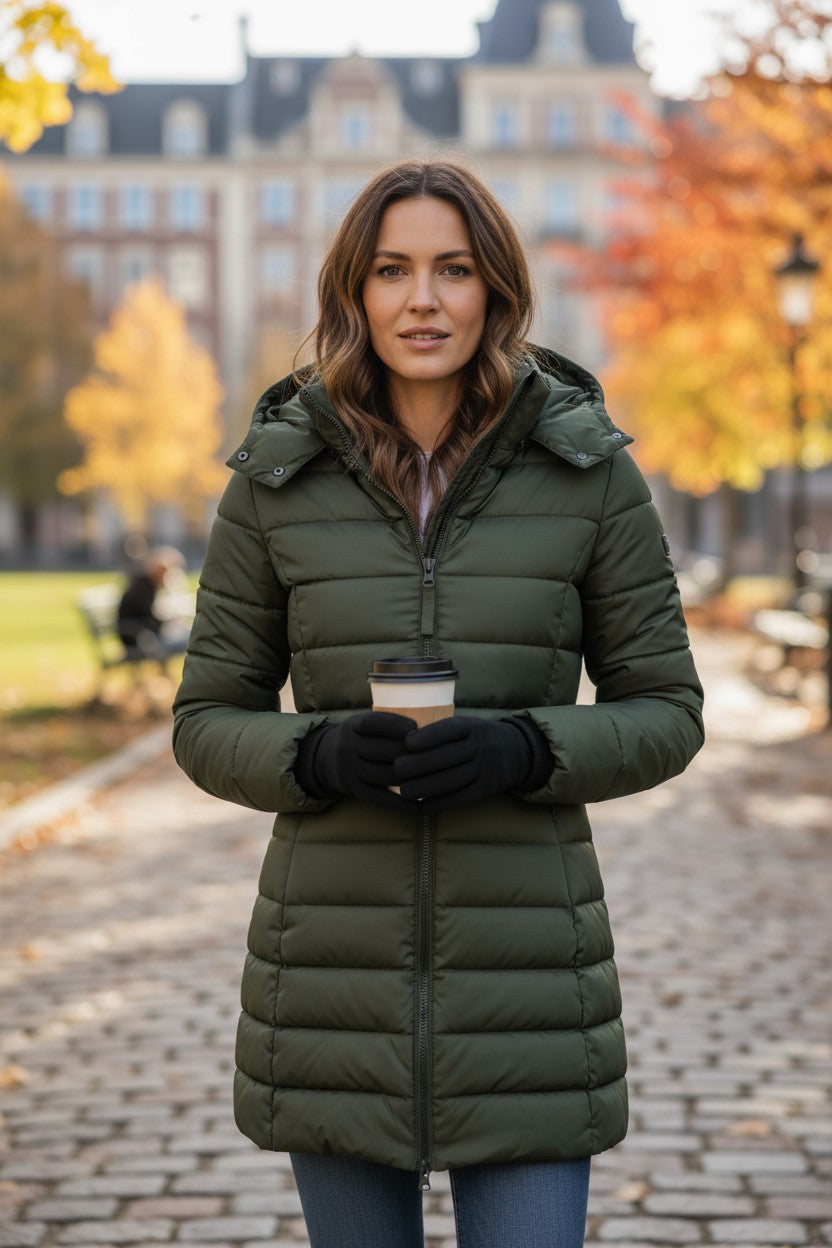 Martina | Hooded Quilted Coat