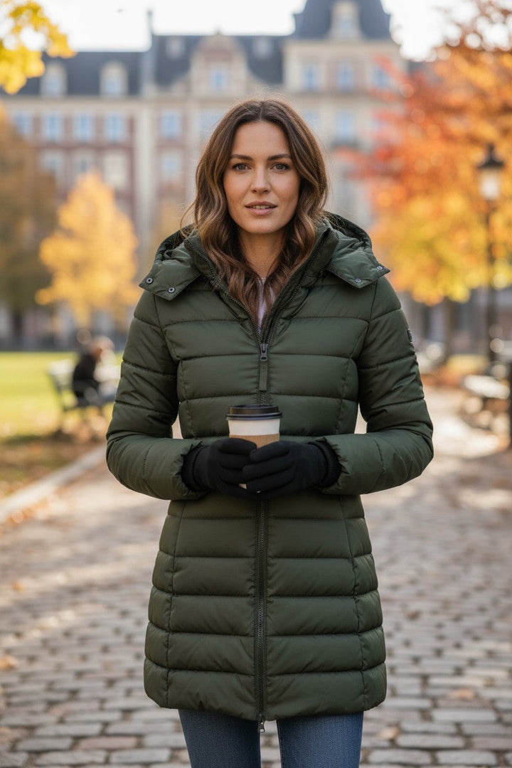 Martina | Hooded Quilted Coat