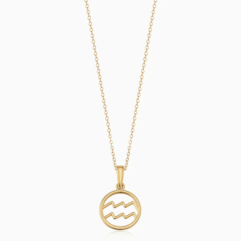Astrological Sign Pendant Necklace