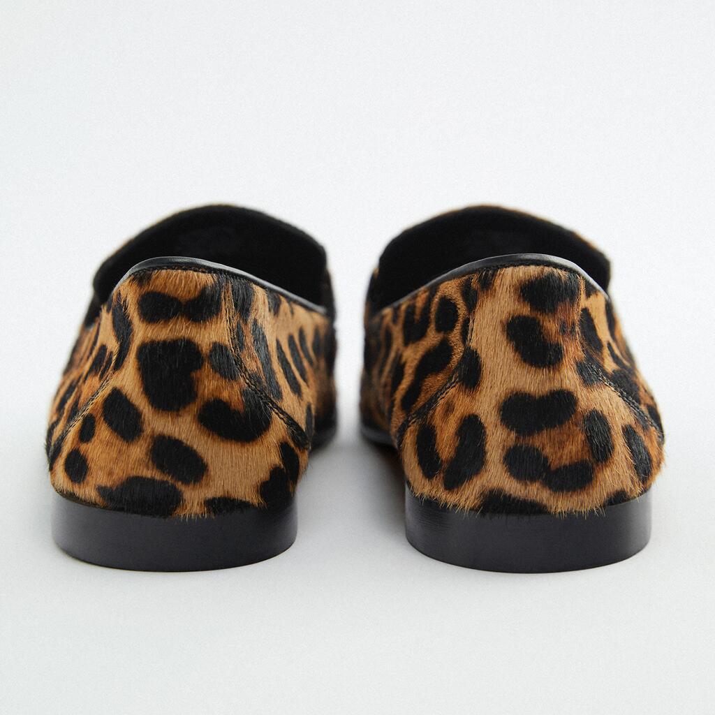 Adrianna | Bold Leopard-Print Loafers