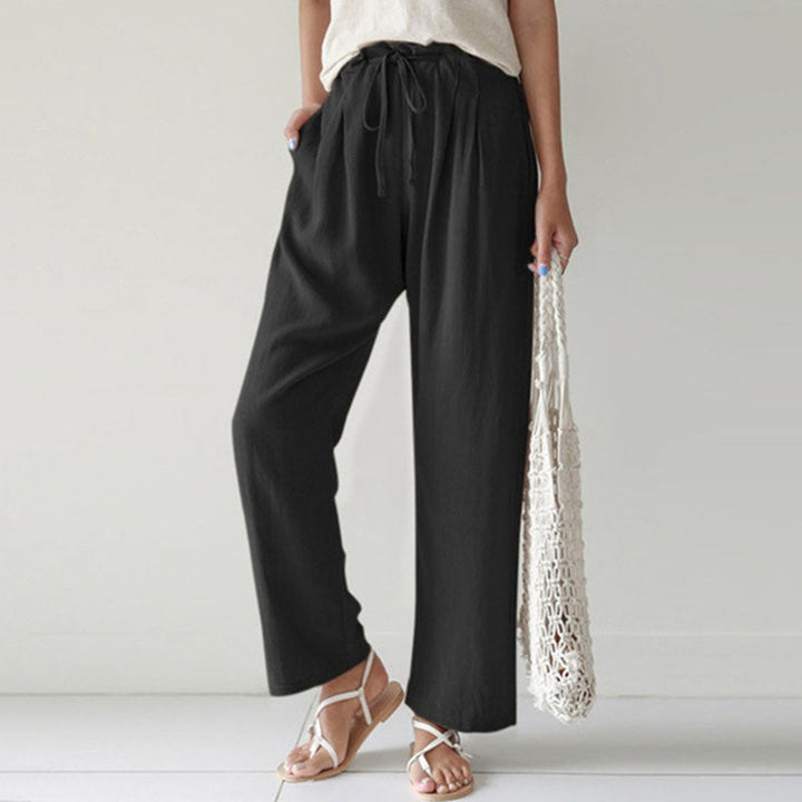 Vara - Relaxed Trousers with Drawstring