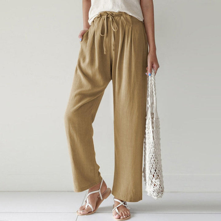 Vara - Relaxed Trousers with Drawstring