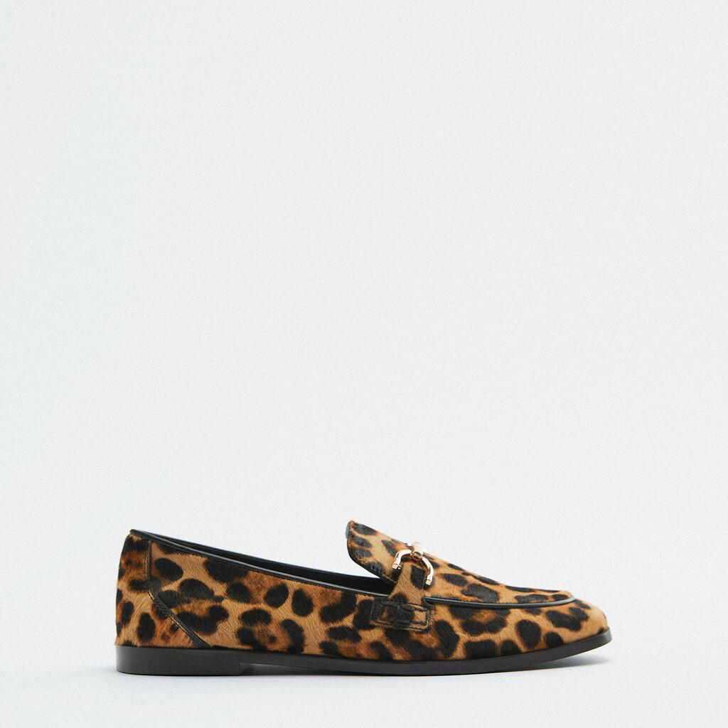 Adrianna | Bold Leopard-Print Loafers