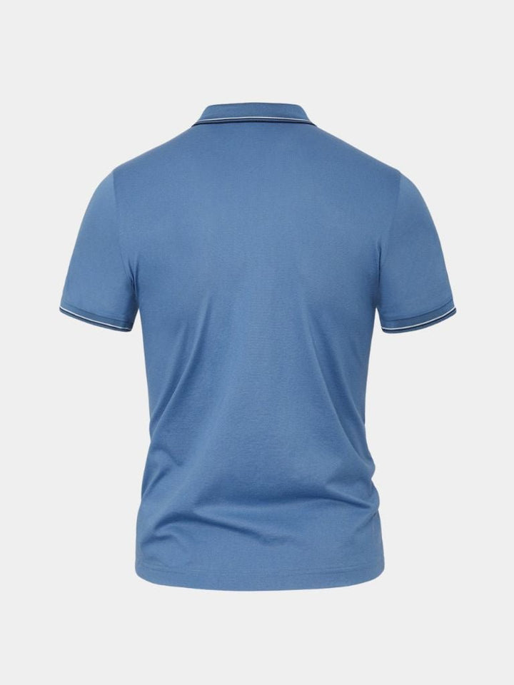 Owen | Classic Blue Polo Shirt