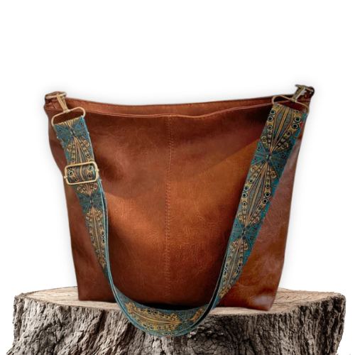 Ida | Retro Leather Crossbody Bag