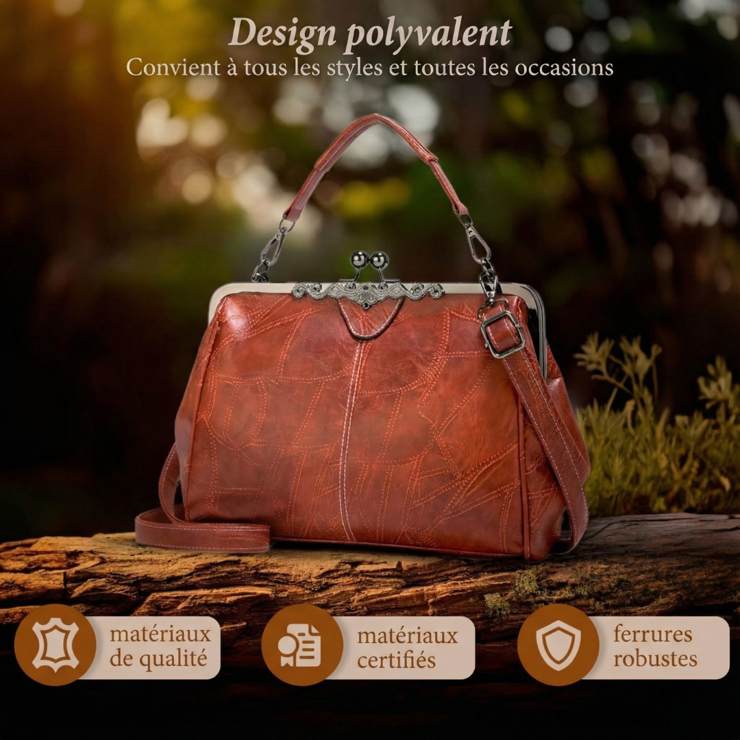 Martha | Classic Leather Vintage Bag