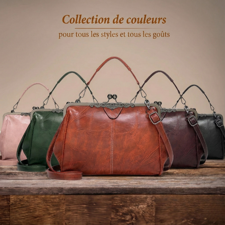 Martha | Classic Leather Vintage Bag