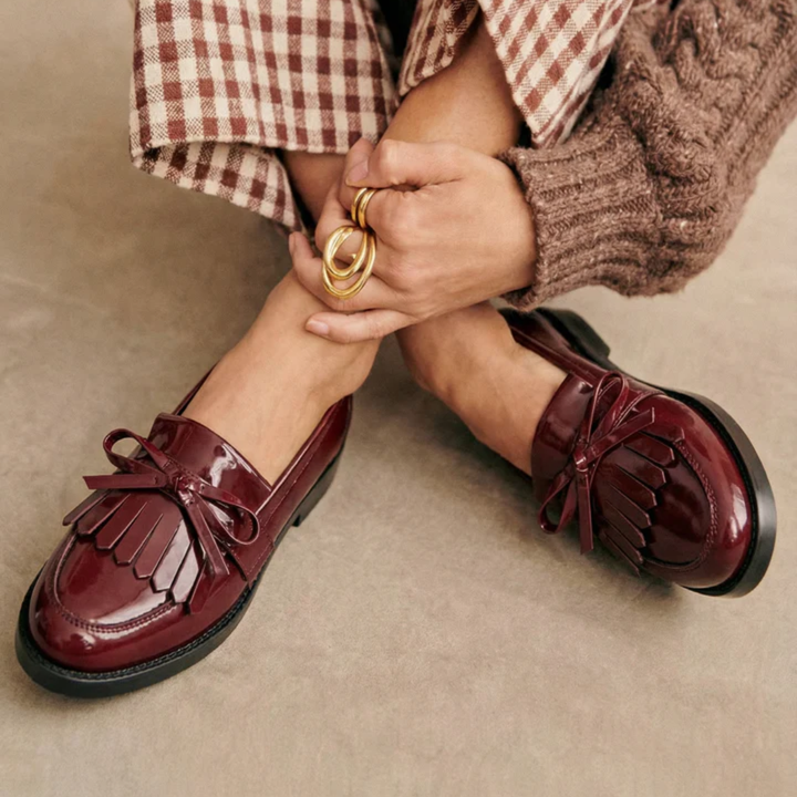 Cordelia | Elegant Loafers with Bow