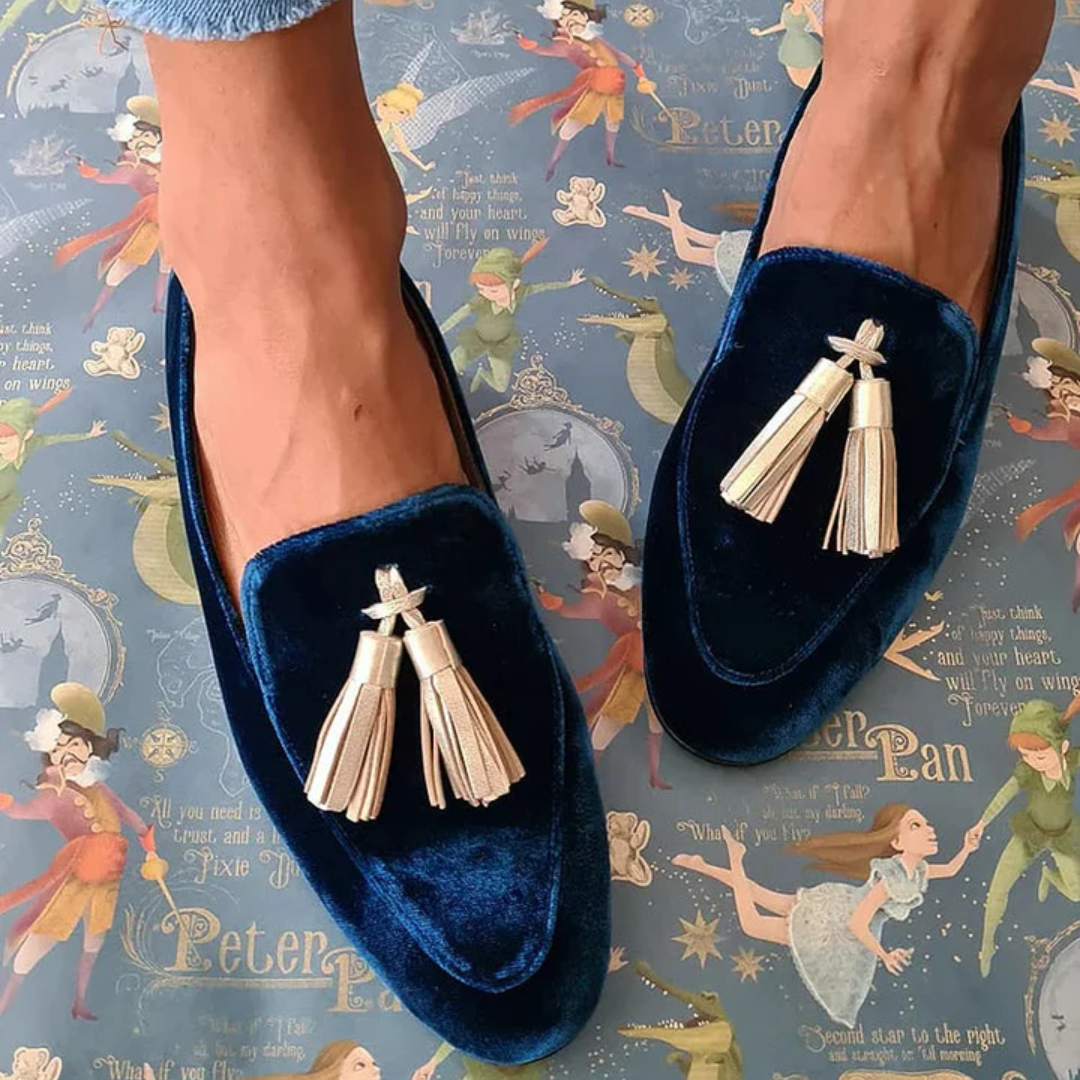 Celestia | Elegant Loafers with Fringe