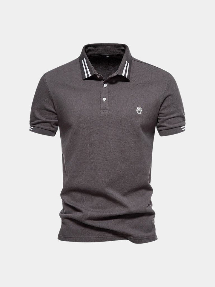 Oscar | Light Blue Classic Polo