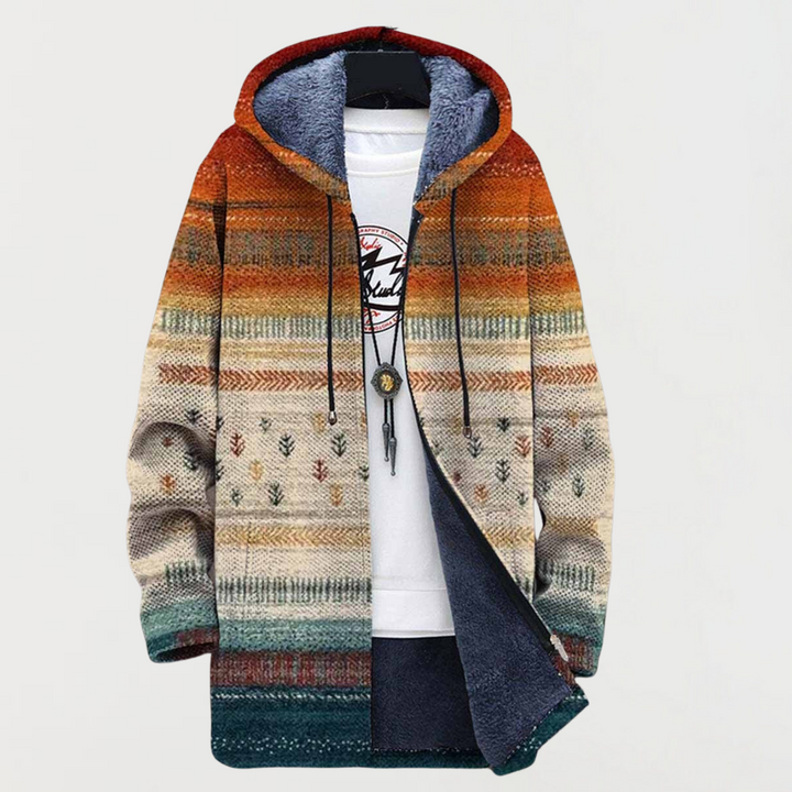 Franziska – Autumn Striped Coat
