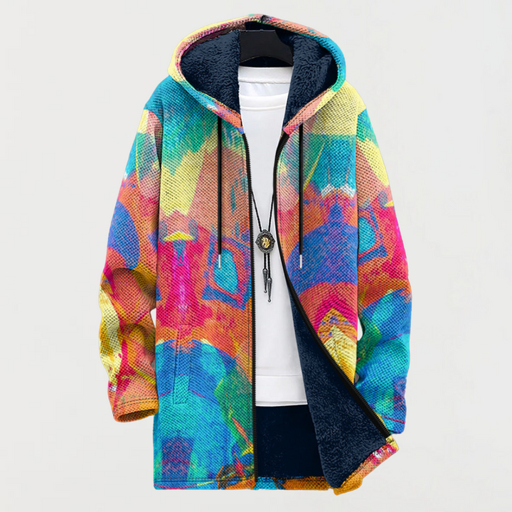 Greta – Colorful Artistic Design Jacket