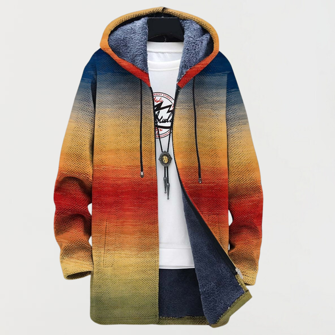 Paula – Sunset Gradient Coat