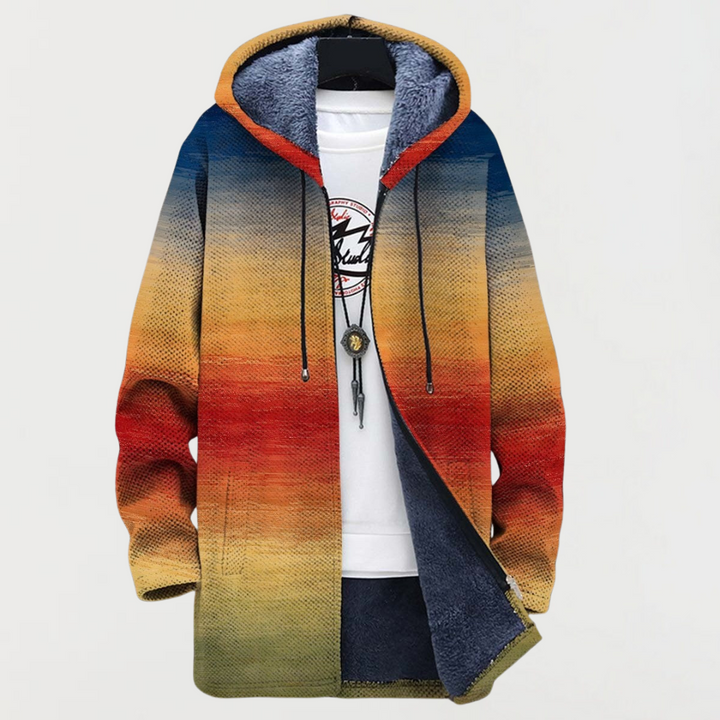 Paula – Sunset Gradient Coat