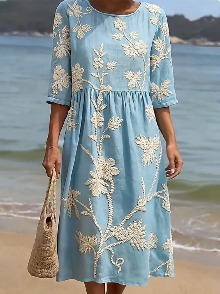 Héloïse | Casual Floral Print Dress