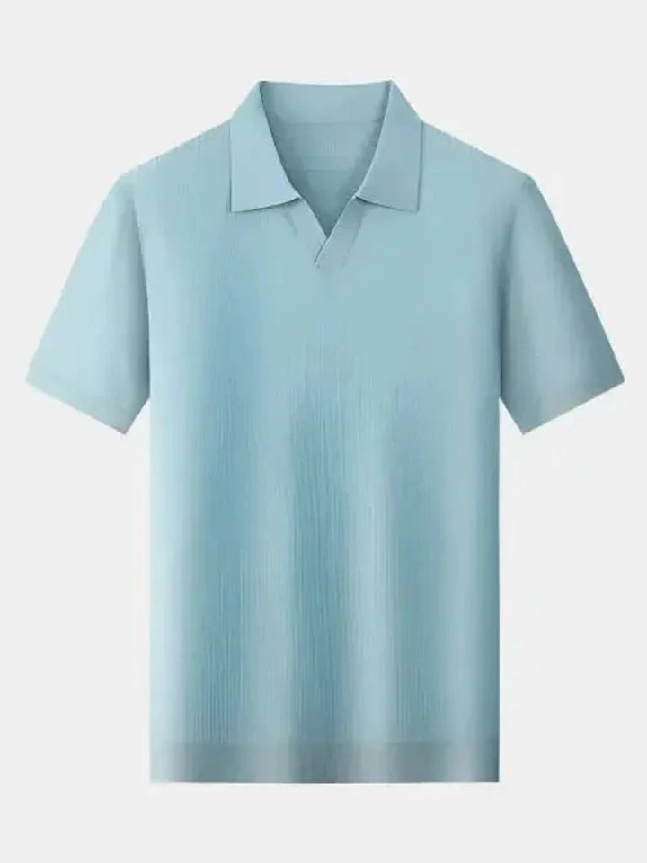 Rowan | Open-Collar Short-Sleeve Polo