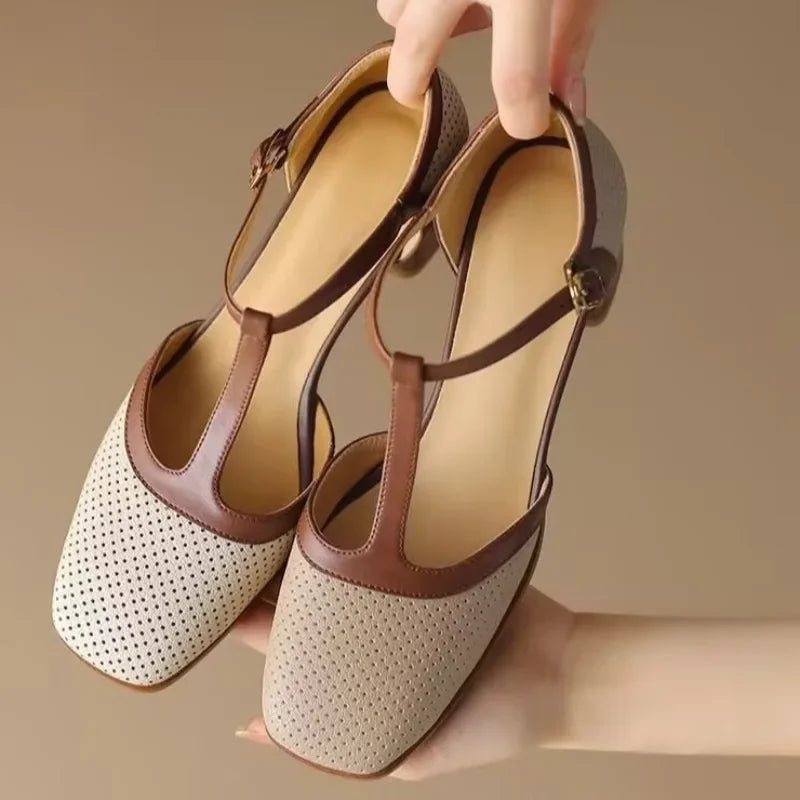 Helene – Chic Women's Mid-Heel Shoes