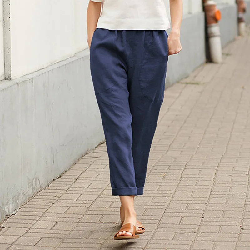 Kriza - Wide Trousers with Pockets