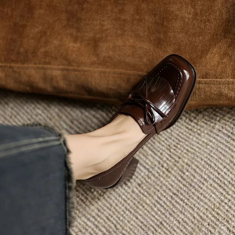 Klara – Stylish Loafer Heels