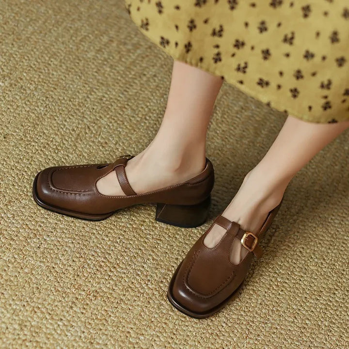 Emilia – Retro-Inspired T-Step Footwear