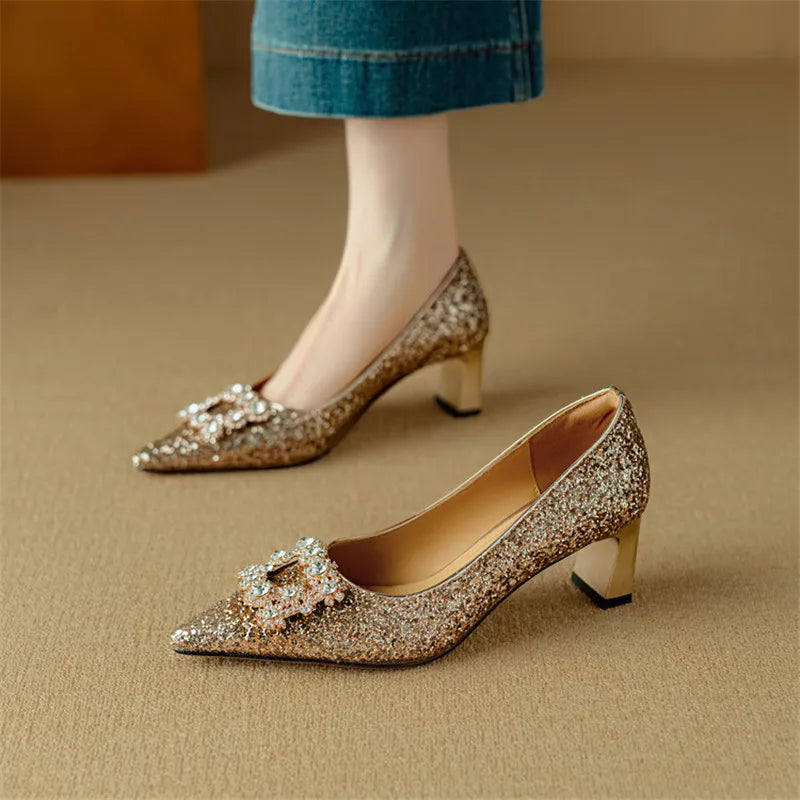 Theresa – Sparkling Glitter Stilettos