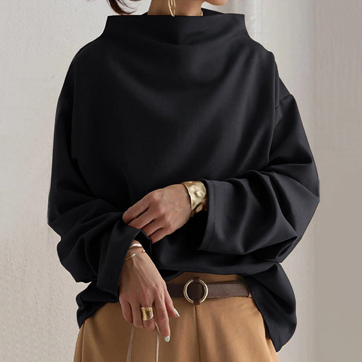 Nora | Stylish High-Collared Casual Top