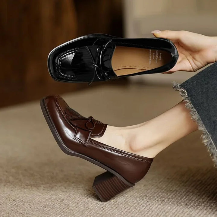 Klara – Stylish Loafer Heels
