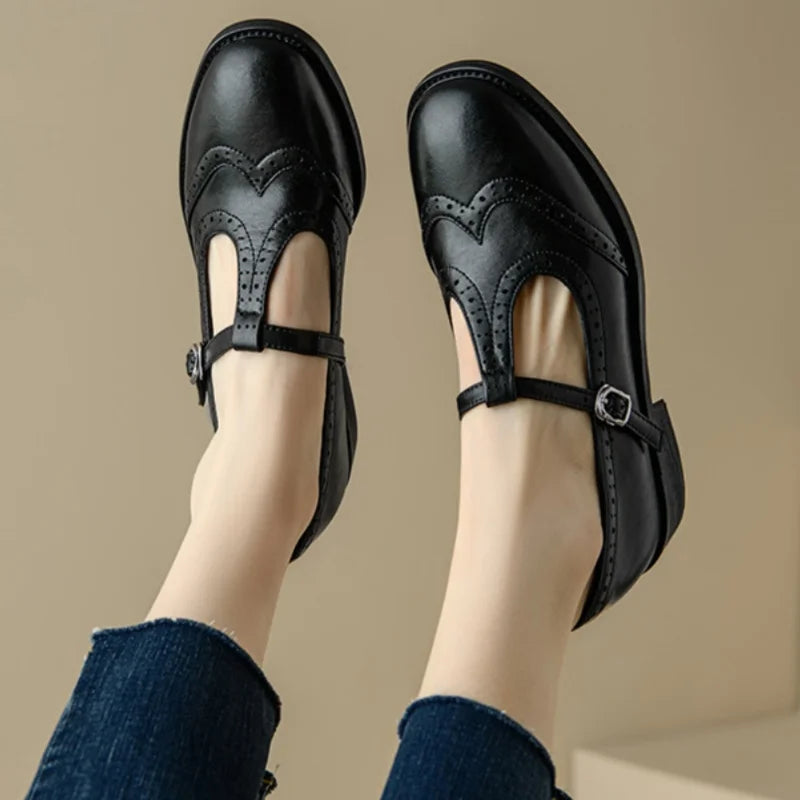 Johanna – Stylish T-Strap Shoes for Women