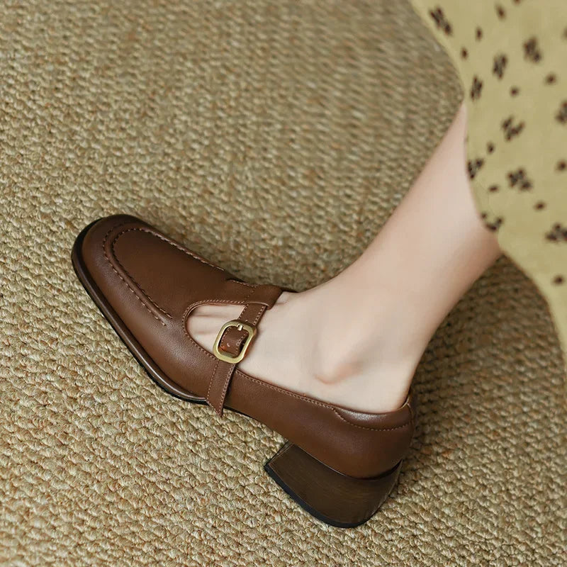 Emilia – Retro-Inspired T-Step Footwear