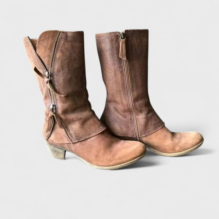 Danielle | Vintage Mid-Calf Boots