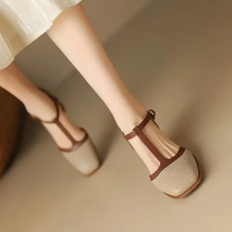 Helene – Chic Women's Mid-Heel Shoes