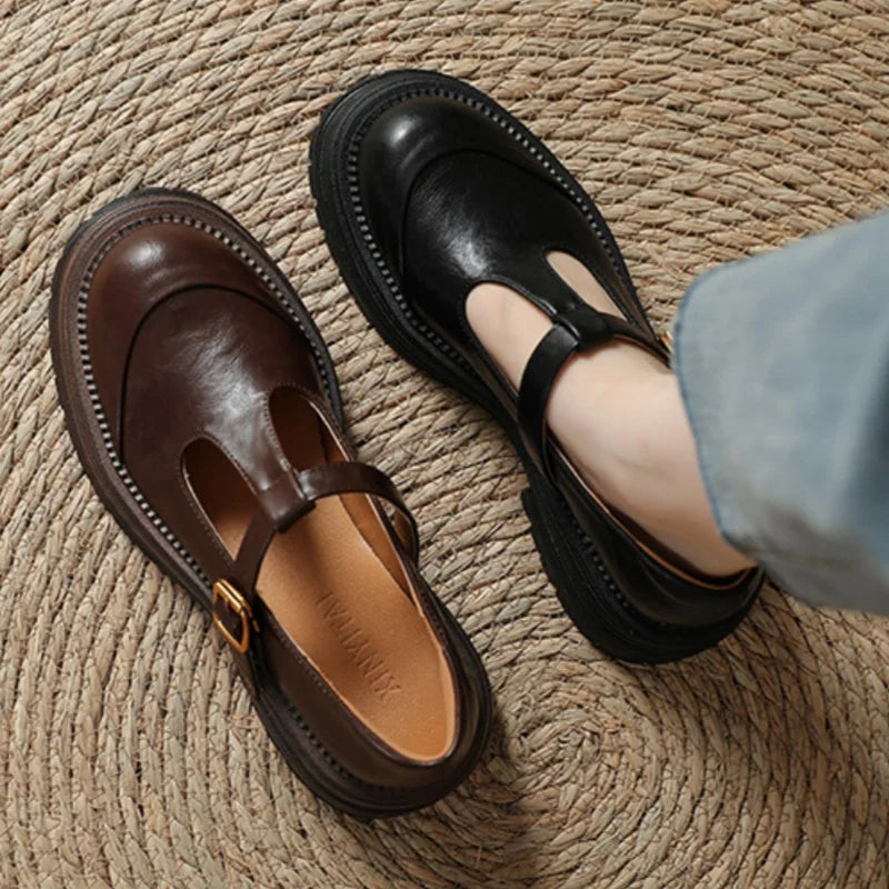 Luisa – Classic T-Bar Vintage Shoes
