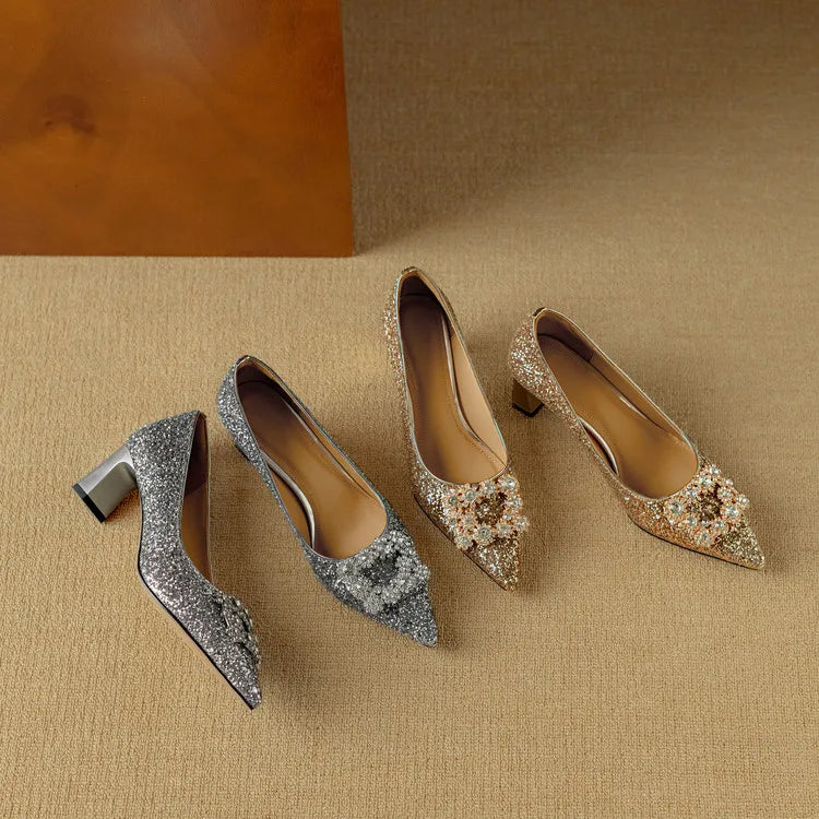 Theresa – Sparkling Glitter Stilettos