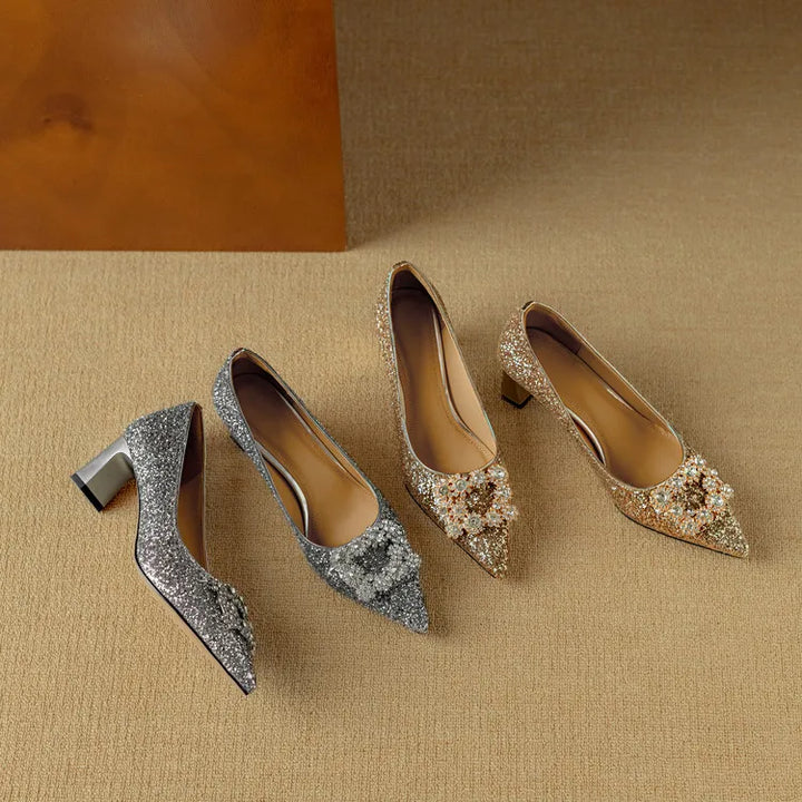Theresa – Sparkling Glitter Stilettos