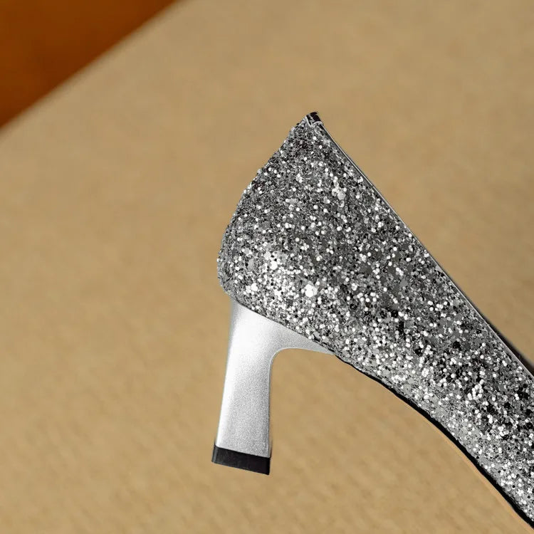 Theresa – Sparkling Glitter Stilettos