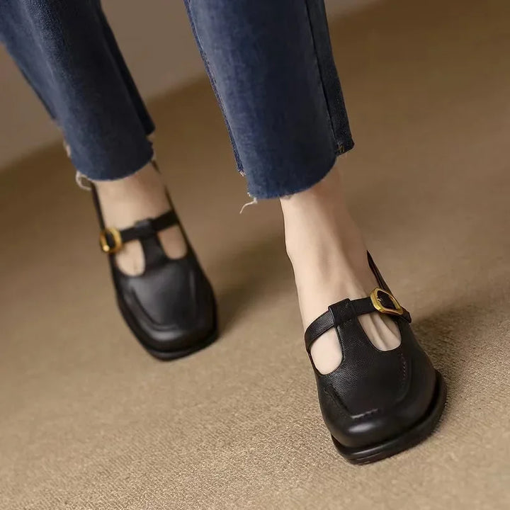 Emilia – Retro-Inspired T-Step Footwear