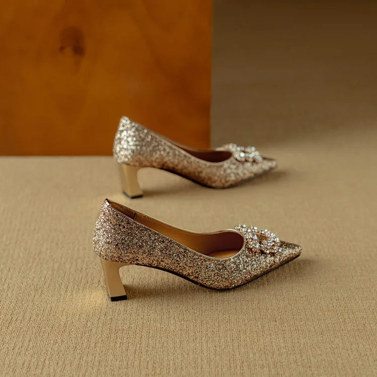 Theresa – Sparkling Glitter Stilettos
