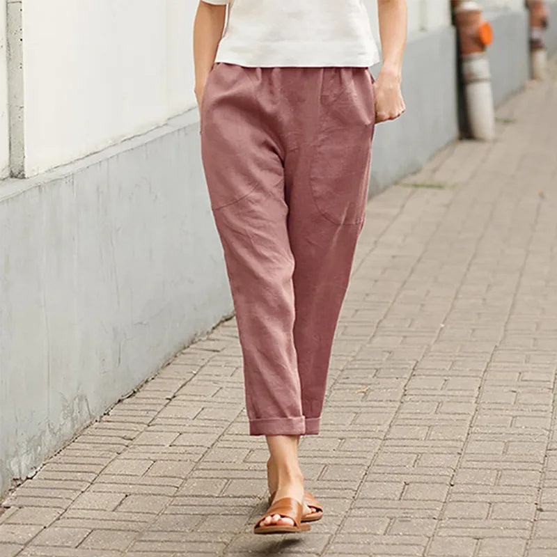 Kriza - Wide Trousers with Pockets