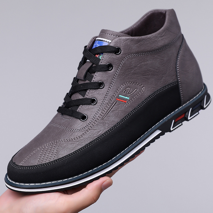 Alexander | Black High-Top Casual Shoes
