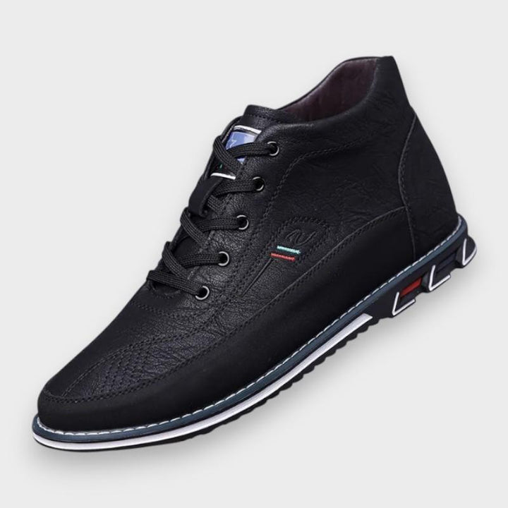 Alexander | Black High-Top Casual Shoes