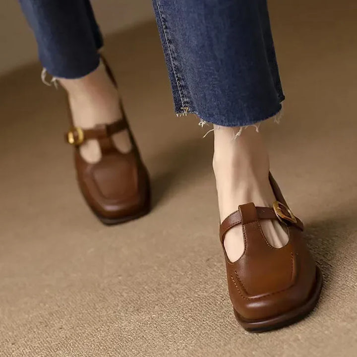Emilia – Retro-Inspired T-Step Footwear
