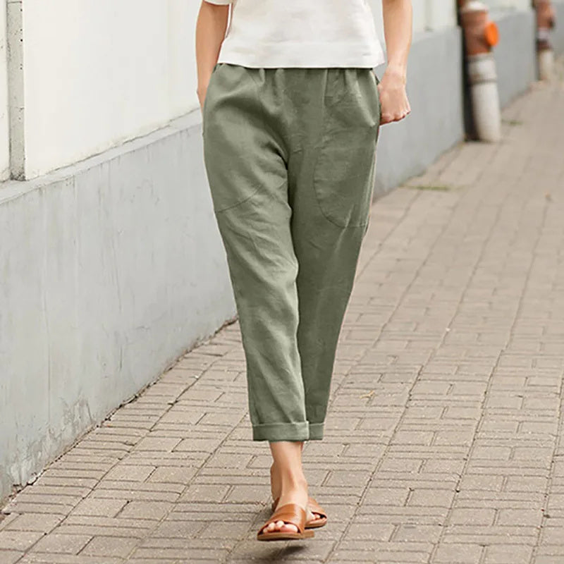 Kriza - Wide Trousers with Pockets