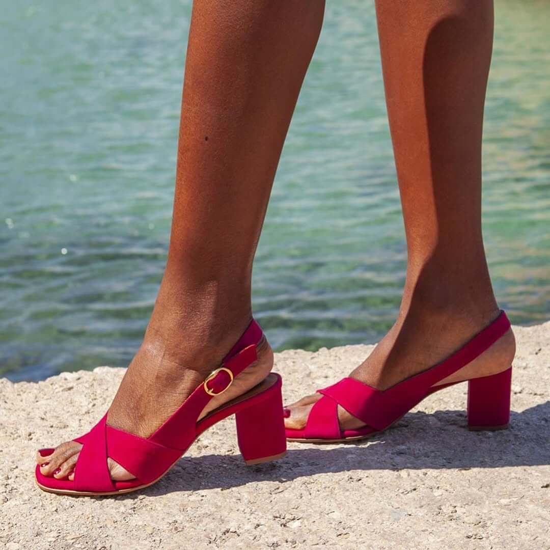 Helene | Blue Summer Sandals