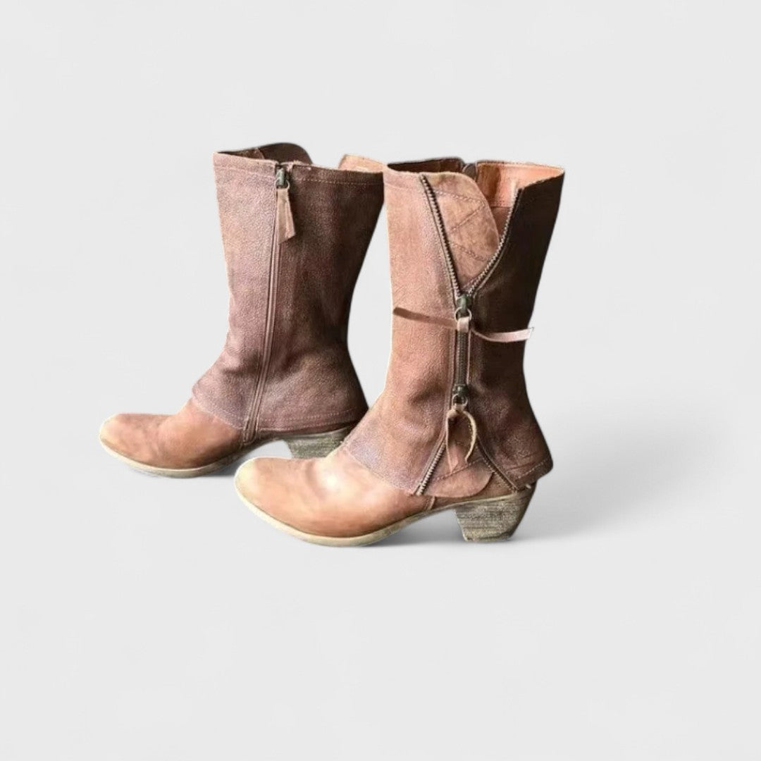 Danielle | Vintage Mid-Calf Boots