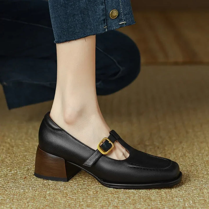 Emilia – Retro-Inspired T-Step Footwear